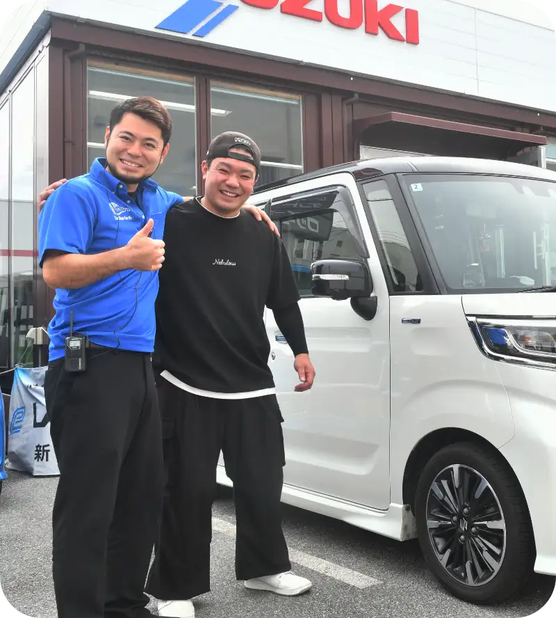 スタッフとの写真