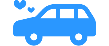 同じクルマに乗り続けるイラスト